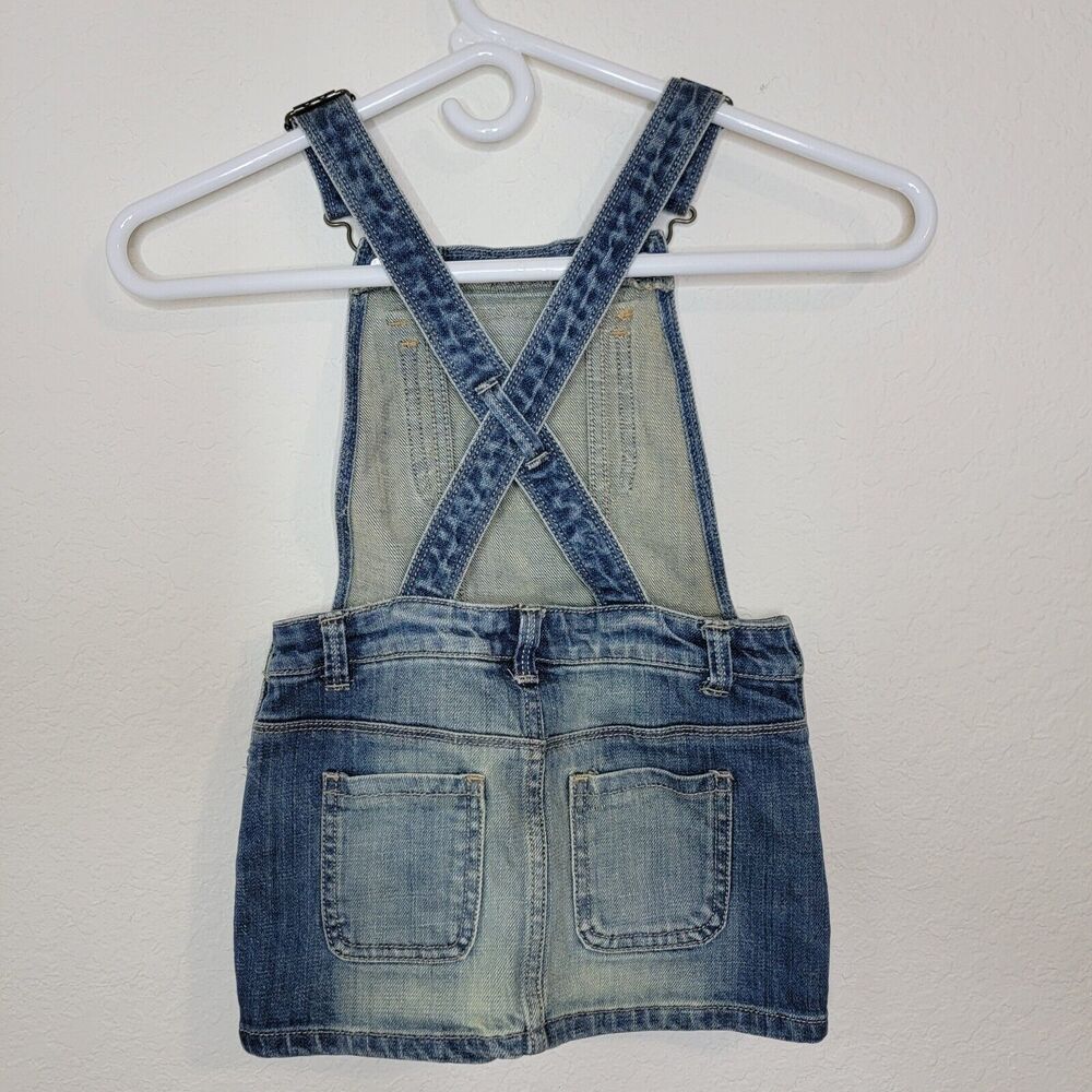Baby Gap 4T Jean overall skirt Gap Jeans - Picture 2 of 4